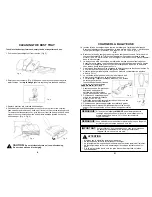 Предварительный просмотр 6 страницы Fantom FM1705K Owner'S Manual