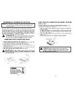 Предварительный просмотр 13 страницы Fantom FM1705K Owner'S Manual