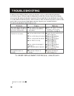 Preview for 18 page of Fantom FM655CS Instruction Manual