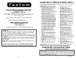 Preview for 12 page of Fantom FM714C Owner'S Manual