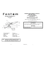 Preview for 9 page of Fantom FM727C Owner'S Manual