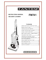 Предварительный просмотр 1 страницы Fantom FM741 Instruction Manual