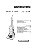 Fantom FM741HV Instruction Manual preview