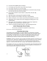 Предварительный просмотр 4 страницы Fantom FM742CS Instruction Manual