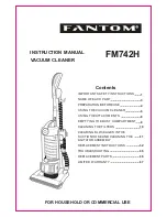 Preview for 1 page of Fantom FM742H Instruction Manual