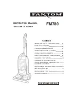 Preview for 1 page of Fantom FM780 Instruction Manual