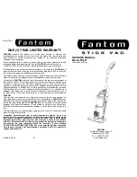 Preview for 1 page of Fantom FS801 Owner'S Manual