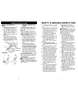 Preview for 5 page of Fantom LEAF BLOWER PT205H Owner'S Manual