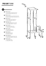 Preview for 3 page of Fantom PROCART 1310 Assembly Manual