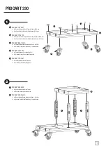 Preview for 3 page of Fantom PROCART 330 Assembly Manual