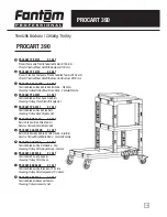 Preview for 2 page of Fantom PROCART 390 Assembly Manual