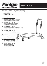 Preview for 3 page of Fantom PROCART 610 Assembly Manual