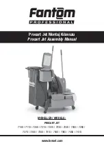 Fantom PROCART JET Series Assembly Manual preview