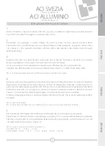 Preview for 9 page of fantozzi scale ACI SVEZIA Instructions For Use And Maintenance Manual