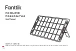 Предварительный просмотр 1 страницы fanttik EVO SOLAR 100 User Manual