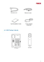 Preview for 11 page of Fanvil H3W Administration And User Manual