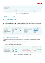 Preview for 35 page of Fanvil H3W Administration And User Manual