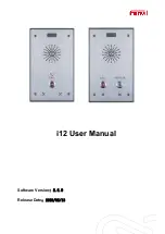 Fanvil i12 User Manual preview