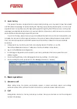 Preview for 9 page of Fanvil I20-T User Manual