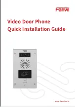 Fanvil i32V Quick Installation Manual preview