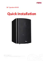 Fanvil iW30 Quick Installation preview