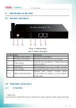 Preview for 12 page of Fanvil LINKVIL W712 User Manual