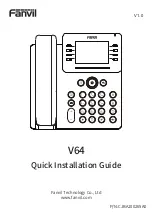 Fanvil V64 Quick Installation Manual preview