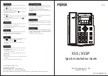 Fanvil X1S Quick Installation Manual preview