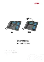 Fanvil X210 User Manual preview