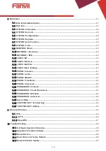 Предварительный просмотр 4 страницы Fanvil X2C User Manual