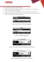 Предварительный просмотр 33 страницы Fanvil X2C User Manual