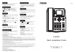 Fanvil X303W Quick Installation Manual preview