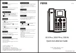 Fanvil X3S Pro Quick Installation Manual preview