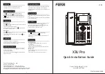 Preview for 1 page of Fanvil X3U Pro Quick Installation Manual