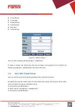 Предварительный просмотр 30 страницы Fanvil X4 User Manual