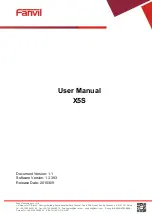 Fanvil X5S User Manual preview