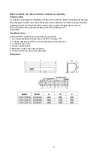 Preview for 5 page of FanWorld EC06405 User And Installation Manual