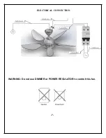 Preview for 9 page of fanz 423B1L Instruction & Installation Manual