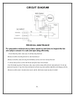 Предварительный просмотр 10 страницы fanz Z425 L Instruction & Installation Manual