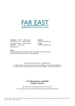 Preview for 20 page of FAR EAST IN8 Installation & User Operation Manual