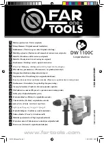 Far Tools DW 1100C Original Manual Translation preview