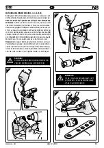 Предварительный просмотр 25 страницы Far Tools EB 310 Instructions For Use Manual