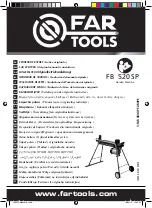 Far Tools FB 520SP Manual preview