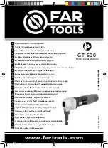 Far Tools GT 600 Original Manual Translation предпросмотр