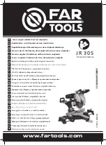 Far Tools JR 305 Manual preview