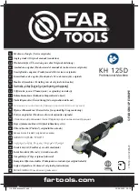 Far Tools KH 125D Original Manual Translation preview