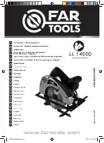 Far Tools LL 1400D Original Manual Translation preview