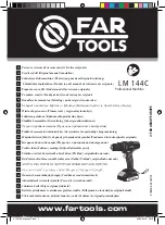 Far Tools LM 144C Original Manual Translation preview