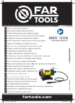 Preview for 1 page of Far Tools MBG 120B Original Manual Translation