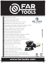 Far Tools MS 200B Original Manual Translation preview